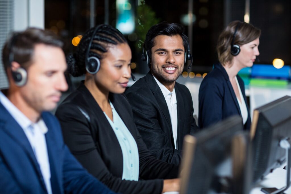 Contact center analytics dashboard displaying AI insights and objection intelligence across agent calls